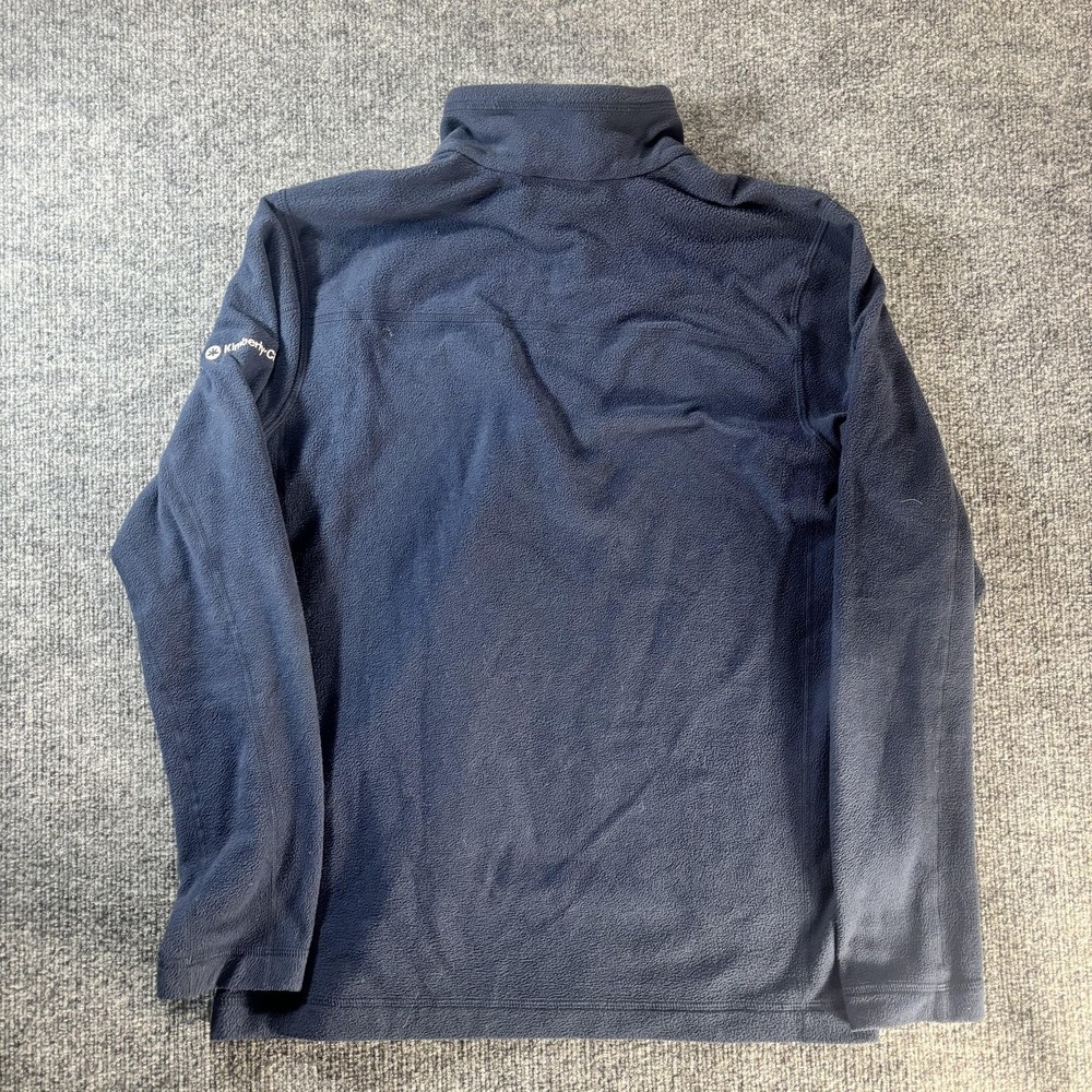 Patagonia Sweatshirt Mens Medium Blue Fleece 1/4 Zip Neck Pullover Long Sleeve - Picture 3 of 3